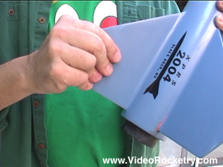 WMV video of the fins being examined